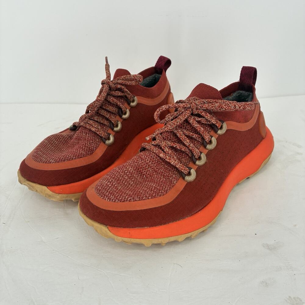 Allbirds Trail Runners SWT Bright Orange Women's Size 7.5